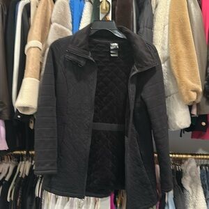 Black fleece lined North Face jacket